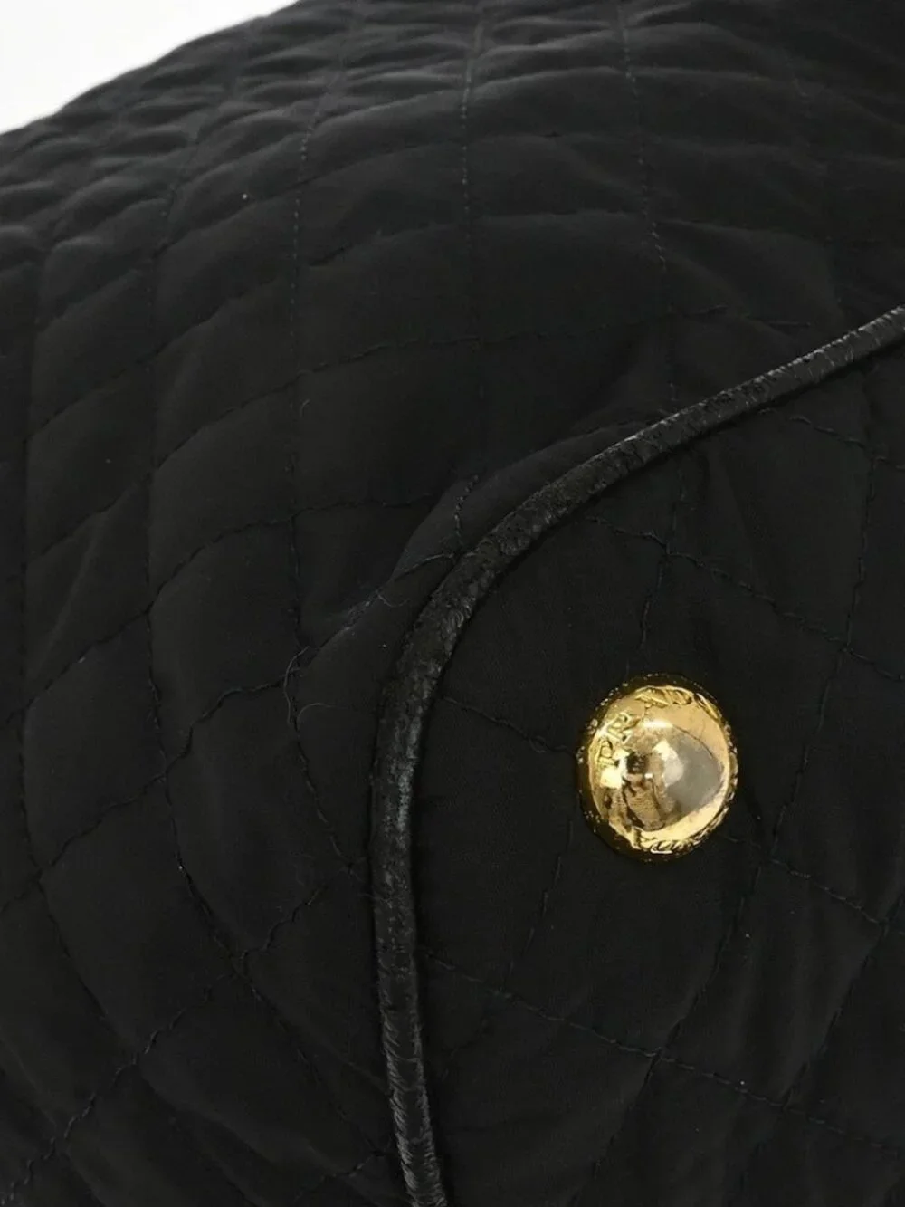 Prada Black Nylon Tote Handbag